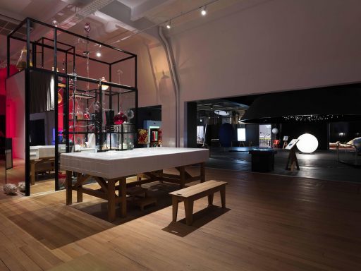 The chemistry bar and orrery of the Wonderlab: The Equinor Gallery