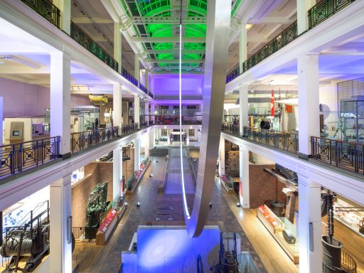 Energy Hall at the Science Museum.