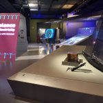 Engineer Your Future gallery showing three interactive exhibits