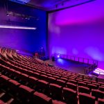 View of the empty IMAX theatre