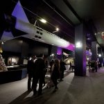 Evening guests in the Exploring Space gallery